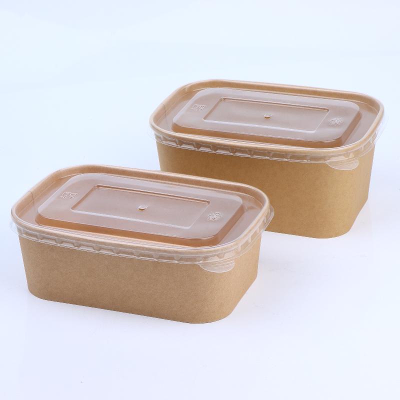 10Pcs 사각형 일회용 크래프트 종이 식품 용기(뚜껑 - Meal Prep Bowl 리뷰 및 가격