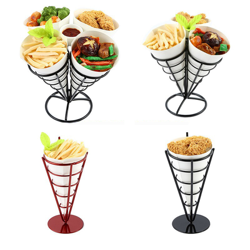 스테인리스 스틸 프렌치 프라이 스탠드, 스낵 디스플레이 - Sauce Dipping Cup 리뷰 및 가격